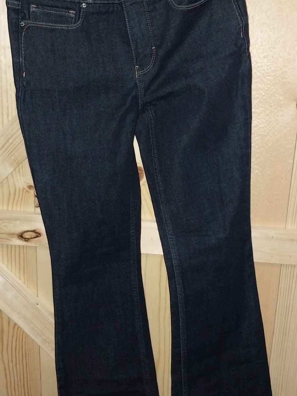 WHBM, The Sculpt, Dark Indigo Women’s Skinny Flare Jeans - Picture 1 of 7